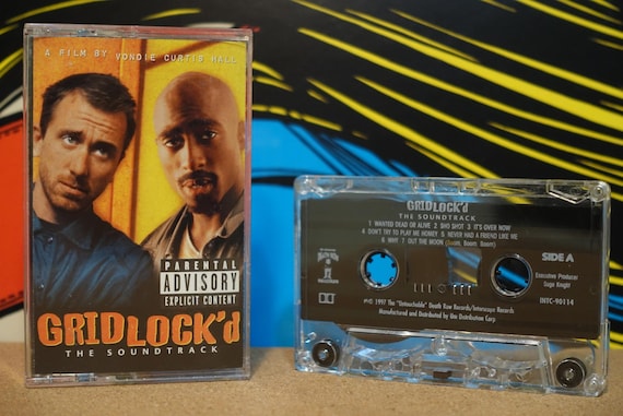 Gridlock'd - The Soundtrack by Various Artists 2Pac Snoop Dogg Vintage Cassette Tape