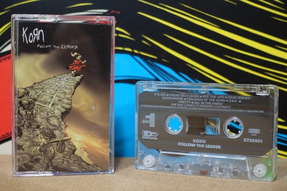 Korn - Follow The Leader Cassette Tape - 1998 Epic Records - Vintage Analog Music