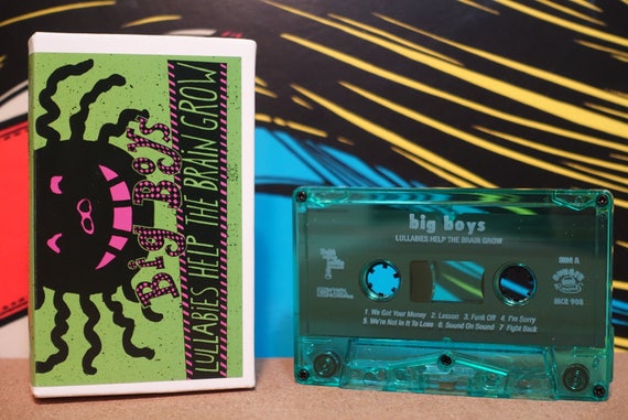 Lullabies Help The Brain Grow by Big Boys Vintage Cassette Tape