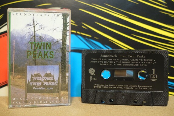 Soundtrack From Twin Peaks (RARE Canadian Pressing) by Angelo Badalamenti Vintage Cassette Tape
