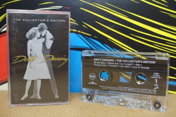 Dirty Dancing Cassette Tape, The Collector's Edition, Movie Soundtrack, Various Artists, Vintage Analog Music, Music Lover Gift