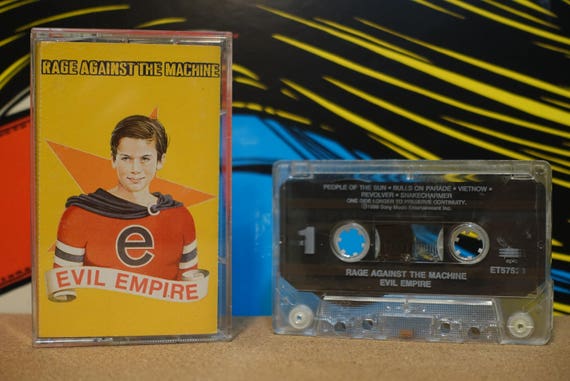 Evil Empire by Rage Against The Machine Vintage Cassette Tape