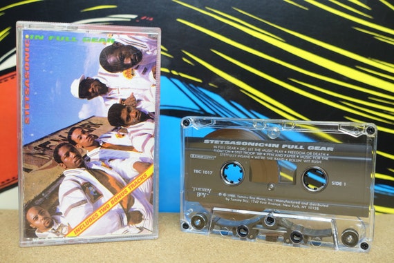 Stetsasonic - In Full Gear Cassette Tape - 1988 Tommy Boy Records Vintage Analog Music