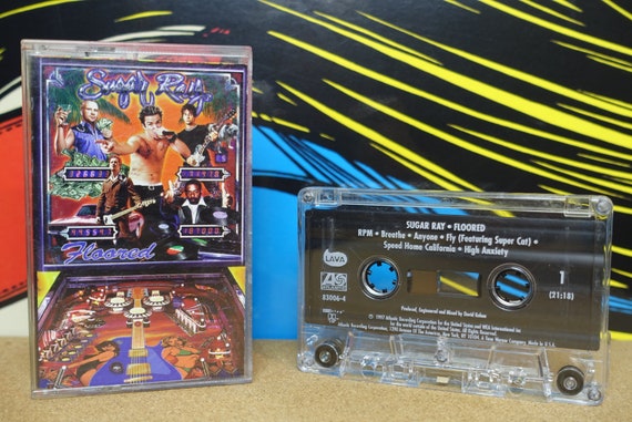 Sugar Ray Cassette Tape, Floored, Fly, Mark McGrath, 90s Music, 1997 Lava Atlantic Records, Vintage Music, Music Lover Gift