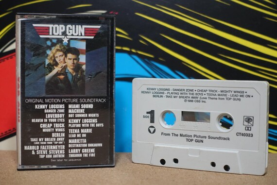Top Gun (Original Motion Picture Soundtrack) by Various Artists Vintage Cassette