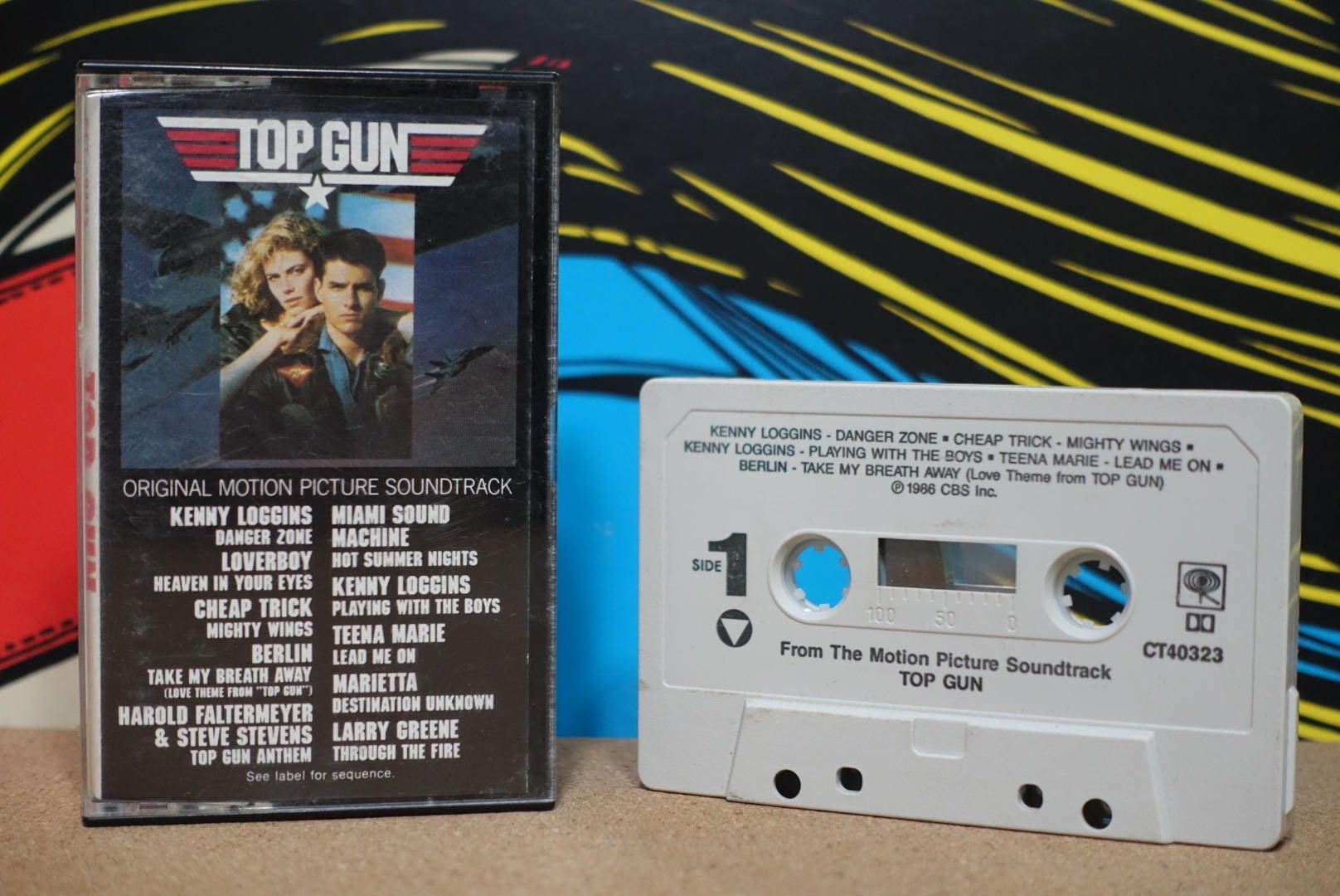 Top Gun (Original Motion Picture Soundtrack) by Various Artists Vintage ...