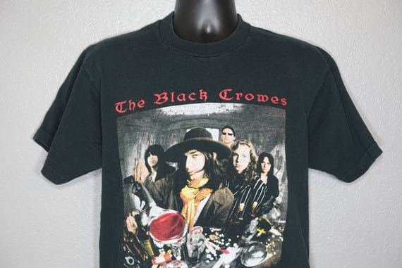 1992 The Black Crowes - High As The Moon '92 Tour Double-Sided Vintage Concert T-Shirt