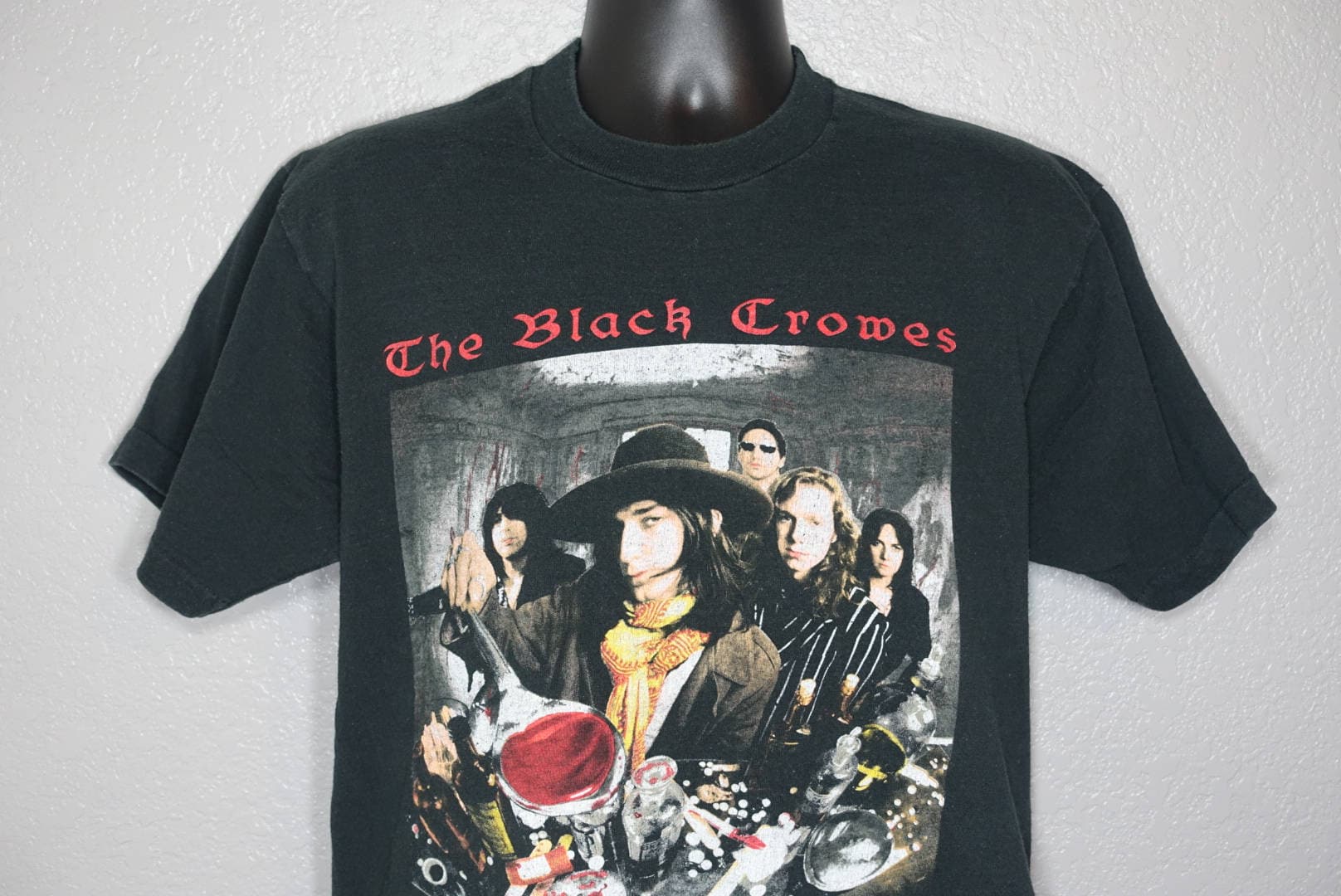 1992 The Black Crowes - High As The Moon '92 Tour Double-Sided Vintage ...