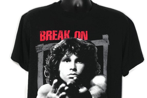 Vintage Original 90s 1993 The Doors - Jim Morrison - Break On Through - Mr Mojo Risin - Winterland 2-Sided Vintage T-Shirt