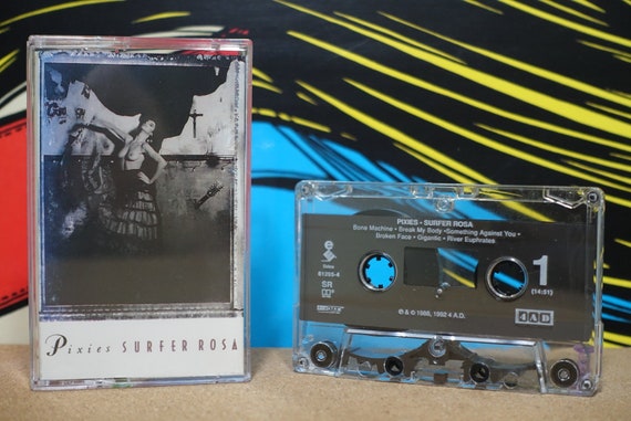 Surfer Rosa by Pixies Vintage Cassette Tape