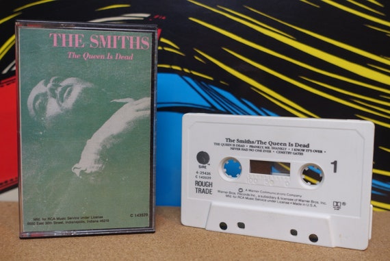 The Smiths - The Queen Is Dead Cassette Tape - 1986 Rough Trade Sire Records - Vintage Analog Music