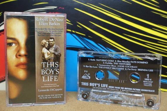 This Boy's Life Cassette Tape, Movie Soundtrack, Vintage 1993, Leonardo DiCaprio, Nat King Cole, Ventures, Vintage Music, Music Lover Gift