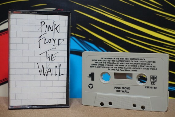 The Wall by Pink Floyd Vintage Cassette Tape