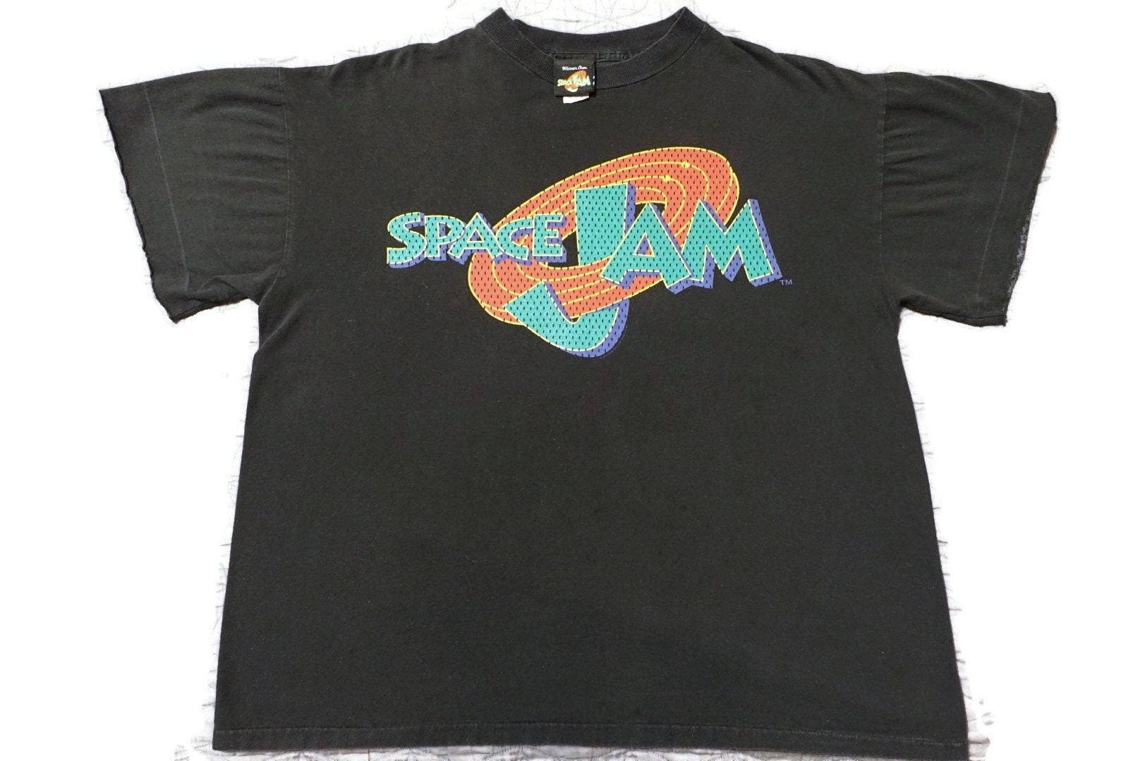 1996 Space Jam Vintage T Shirt - Get Ready To Jam - Tune Squad Michael ...