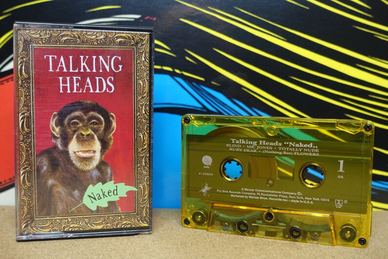 Talking Heads Naked Cassette Tape 1988 Sire Records Etsy