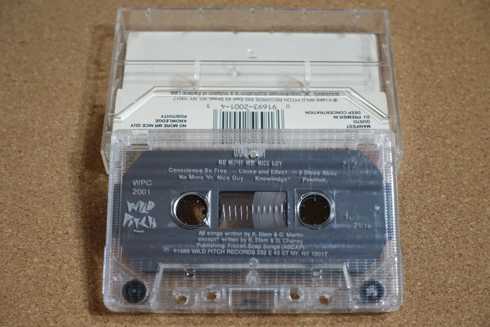 Gang Starr - No More Mr. Nice Guy Cassette Tape - 1994 Wild Pitch ...