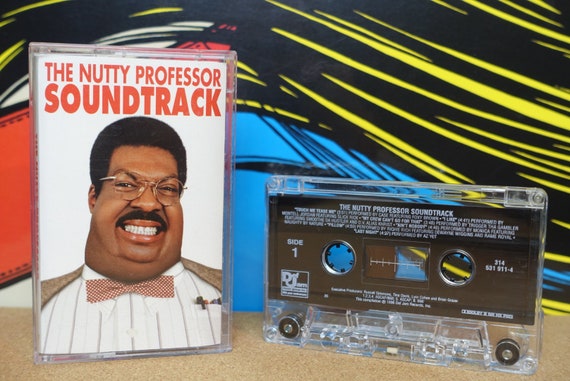 The Nutty Professor Soundtrack Cassette Tap, Mixtape, Hip Hop Cassette, Vintage 1996, Eddie Murphy, Jay-Z, Warren G, Music Lover Gift