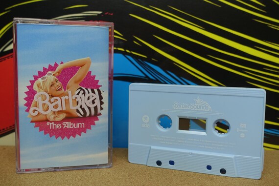 Barbie Movie Cassette Tape, Barbie, Soundtrack, Lizzo, Nicki Minaj, Dua Lipa, Tame Impala, Margot Robbie, Ryan Gosling, Movie Lover Gift