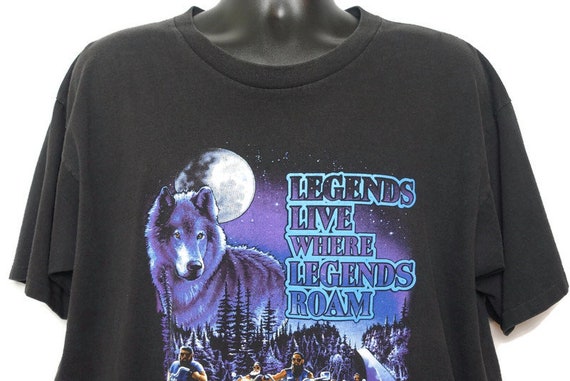 1991 Harley Davidson Vintage T Shirt, Legends Live Legends Roam, NOLA, New Orleans, Bourbon Street, Sturgis Motorcycle Tee, Vintage T-Shirt