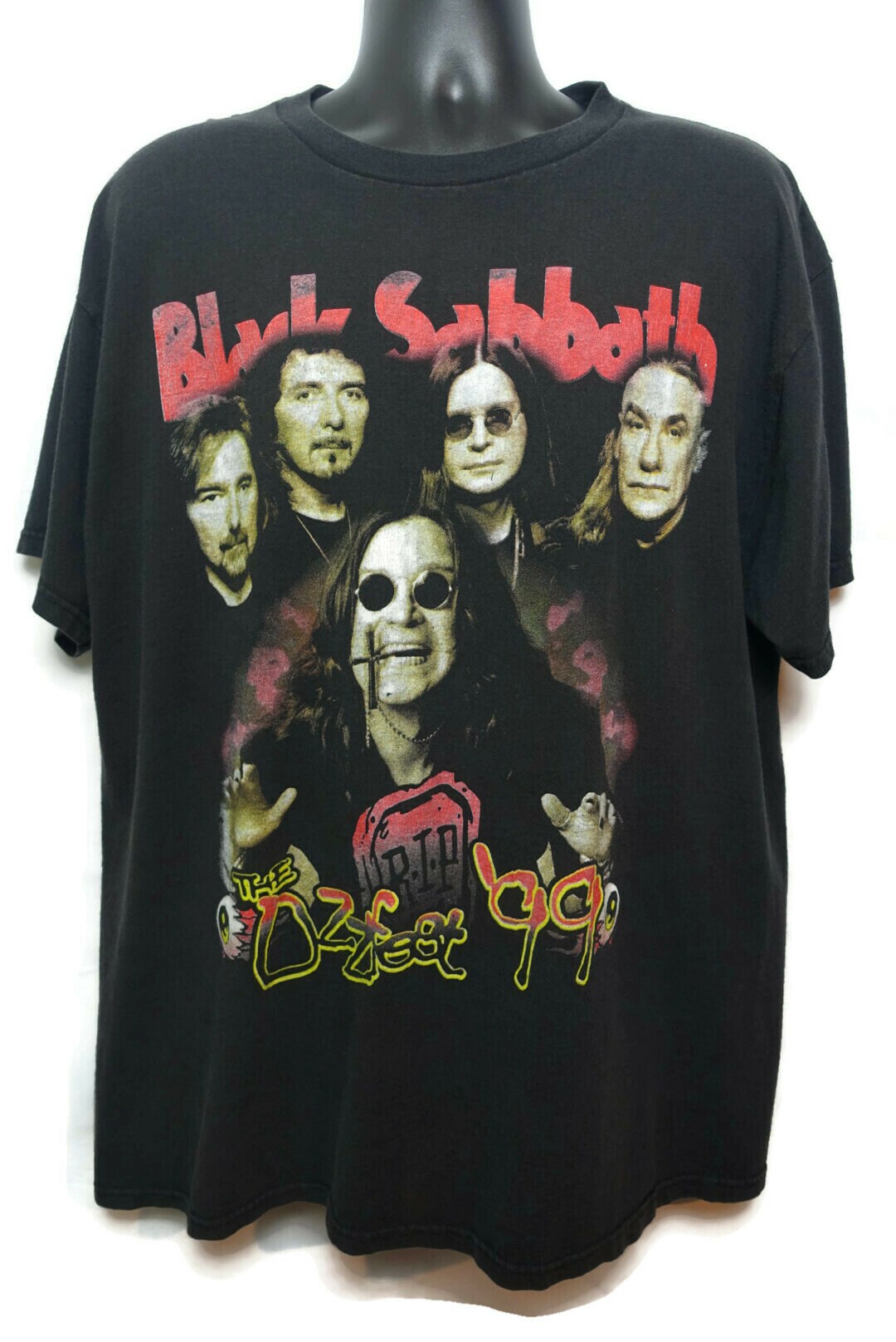 1999 Ozzy Osbourne Black Sabbath Ozz Fest - Vintage T Shirt 1999 Ozzy Osbourne Black Sabbath Ozz Fest - Vintage T Shirt
