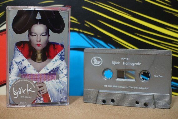 Homogenic by Björk Vintage Cassette Tape