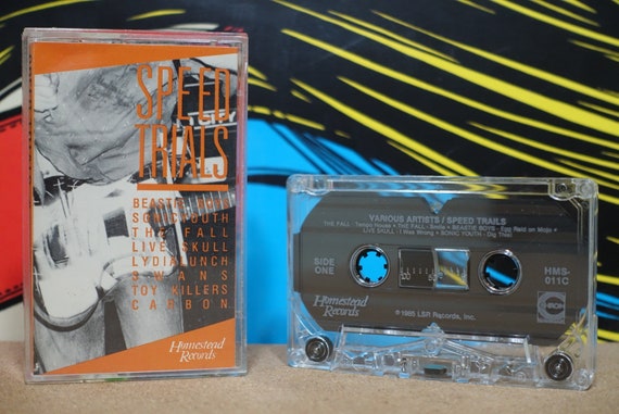 Speed Trials by Various Artists Vintage Cassette Tape