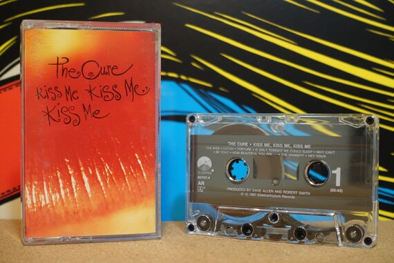 The Cure - Kiss Me Kiss Me Kiss Me Cassette Tape - 1987 Elektra Records - Vintage Analog Music