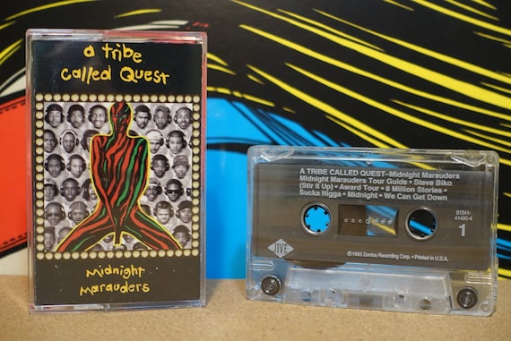 Midnight Marauders by A Tribe Called Quest Vintage Cassette Tape