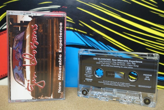 Gin Blossoms Cassette Tape - New Miserable Experience 1992 A&M Records Vintage Analog Music