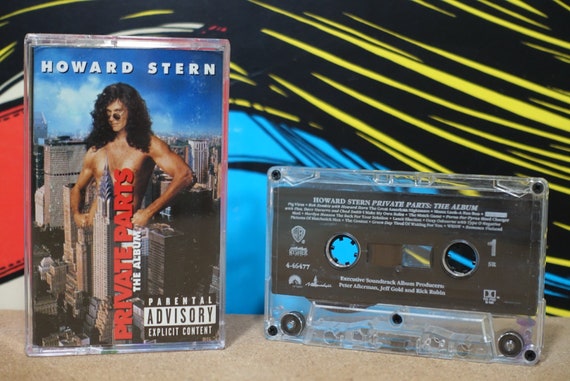 Howard Stern: Private Parts (The Album) by Various Artists Vintage Cassette Tape