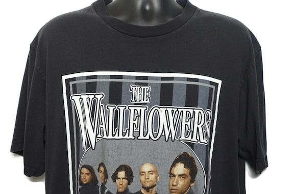1997 The Wallflowers Vintage T Shirt - Jakob Dylan - One Headlight Bringing Down the Horse Giant Tag Original 90s Summer Tour Band T-Shirt