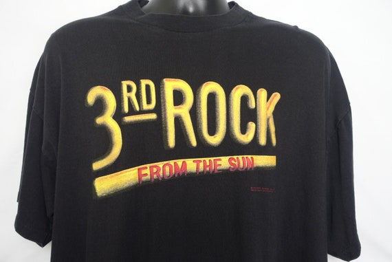 1996 3rd Rock From the Sun Vintage T Shirt - Stanley Desantis T-Shirt Aliens TV Show Tee Shirt - Joseph Gordon-Levitt Original 90s XL Tag