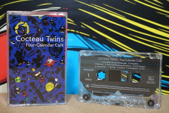 Four-Calendar Café by Cocteau Twins Vintage Cassette Tape