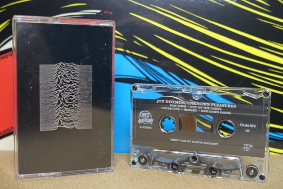 Joy Division - Unknown Pleasures Cassette Tape - 1980 Qwest Records - Vintage Analog Music