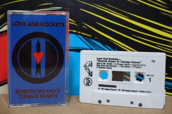 Seventh Dream Of Teenage Heaven by Love And Rockets Vintage Cassette Tape