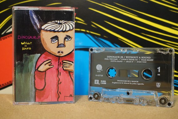 Without A Sound by Dinosaur Jr Vintage Cassette Tape