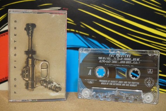 Foo Fighters by Foo Fighters Cassette Tape - 1995 Capitol Records - Vintage Analog Music