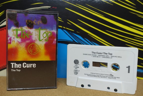 The Cure Cassette Tape, The Top Tape, 80s, Goth Tape, Music Lover Gift, 1984 Sire Records, Robert Smith, Vintage Analog Music
