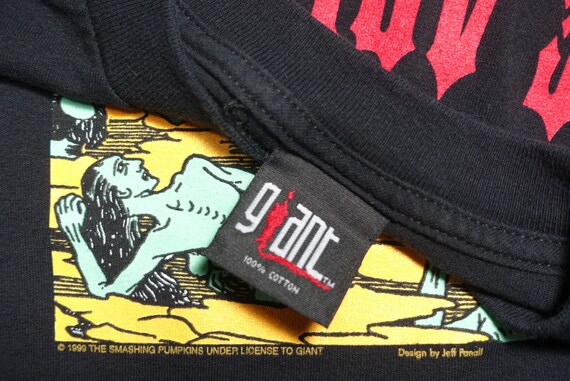 1999 Smashing Pumpkins Vintage T Shirt - the Arising Tour 2-sided