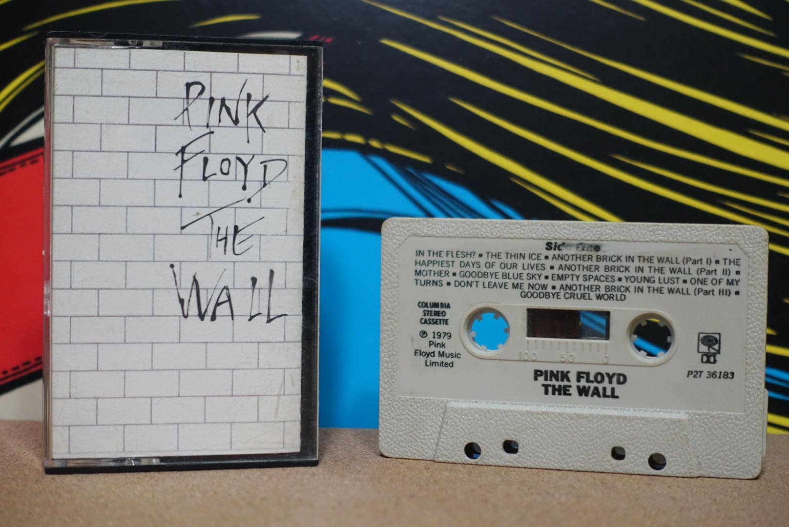 The Wall by Pink Floyd Vintage Cassette Tape