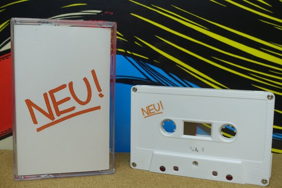 Neu, Neu! Cassette Tape, Krautrock, Electronic Music, 2022 Reissue, Music Gifts, Punk Tape, Goth gifts, Music Lover Gift, Analog Music