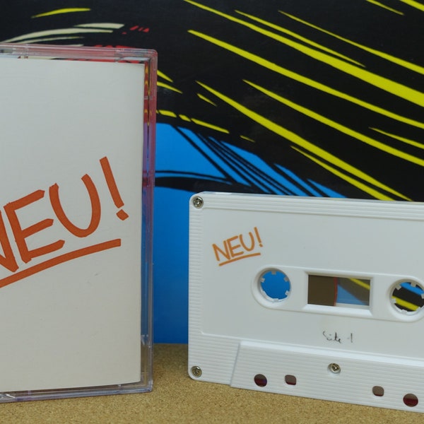 Neu, Neu! Cassette Tape, Krautrock, Electronic Music, 2022 Reissue, Music Gifts, Punk Tape, Goth gifts, Music Lover Gift, Analog Music