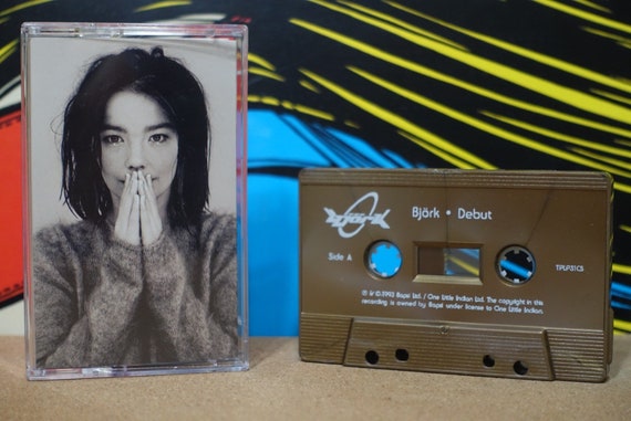 Debut by Björk Vintage Cassette Tape