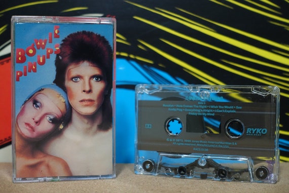 Pinups by David Bowie Vintage Cassette Tape