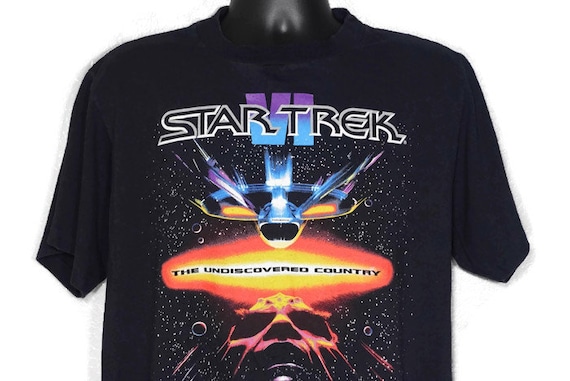 1991 Star Trek VI - The Undiscovered Country Vintage T-Shirt