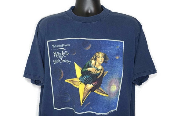 1995 RARE Smashing Pumpkins - John Craig Design Mellon Collie & Infinite Sadness Tour - Double Sided Vintage Concert T-Shirt