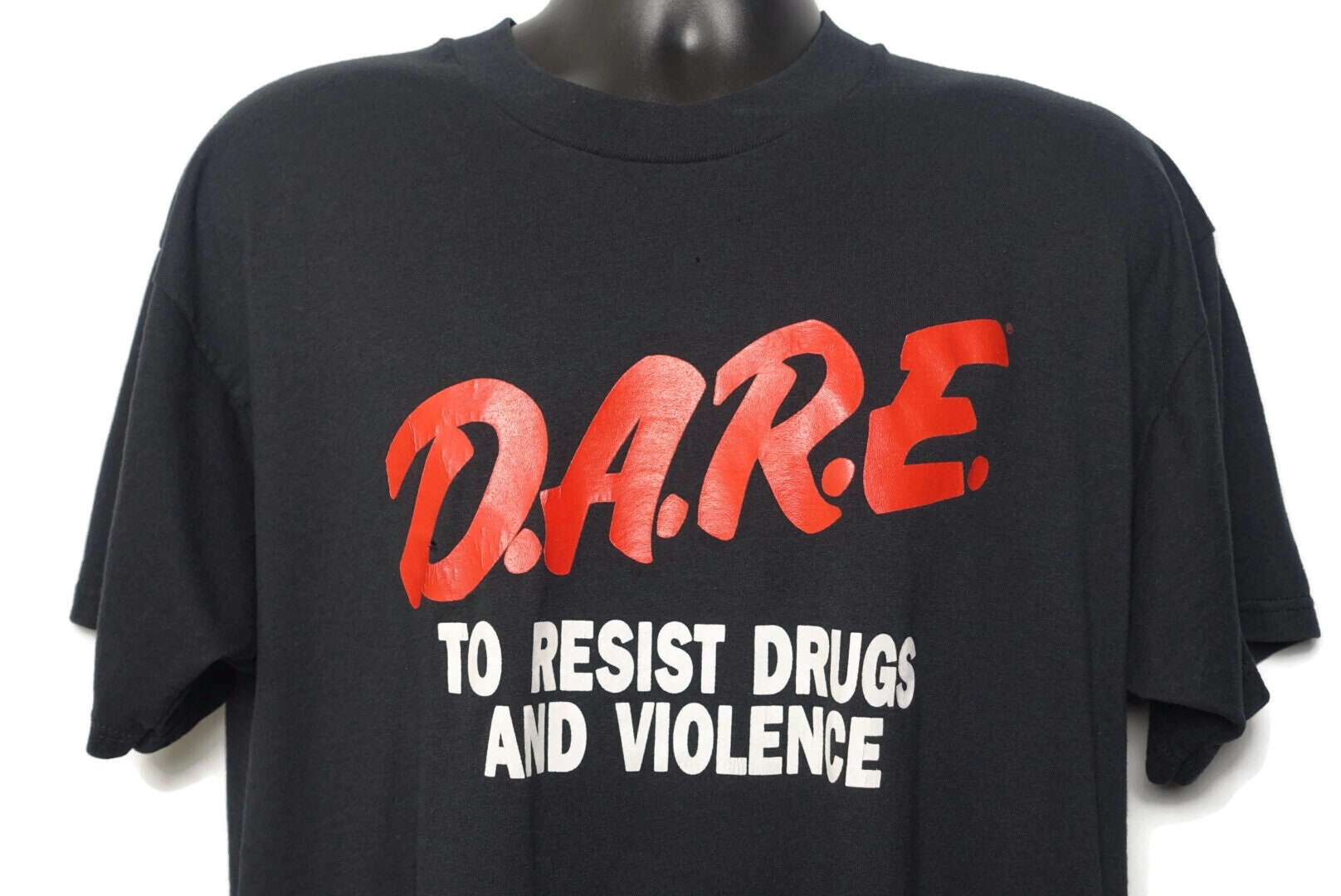 90s D.A.R.E. Vintage T Shirt DARE to 