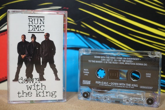 Run-D.M.C - Down With The King Cassette Tape - 1993 Profile Records Vintage Analog Music