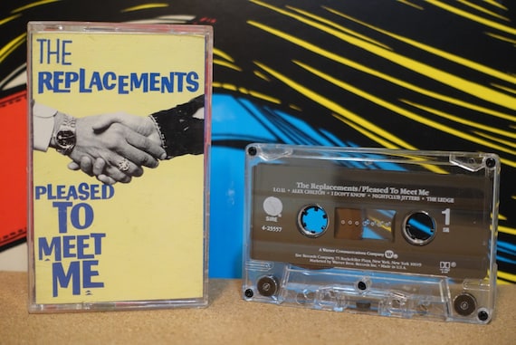Pleased To Meet Me by The Replacements Vintage Cassette Tape