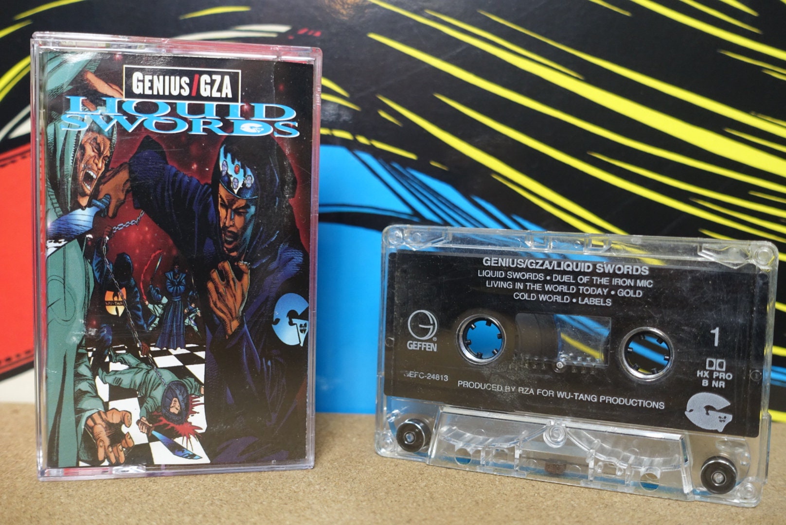 Liquid Swords By Genius Gza Vintage Cassette Tape